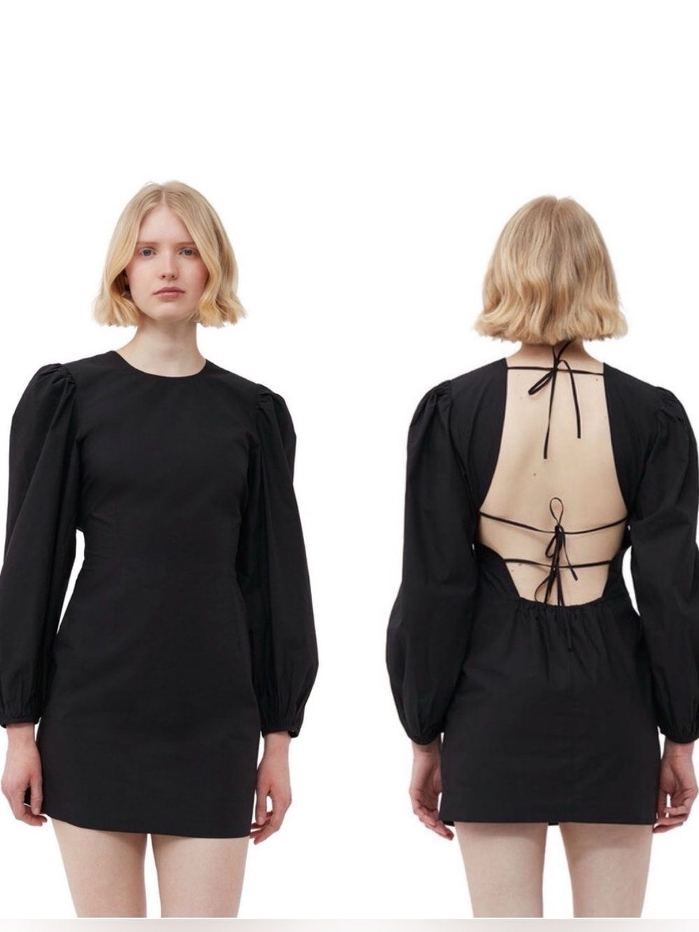 Ganni Poplin Dress